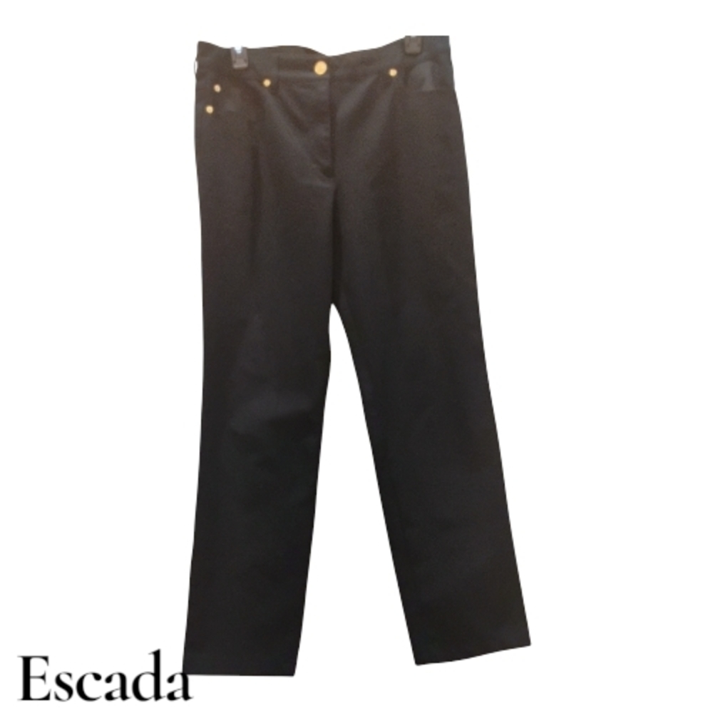 Escada Black Trousers